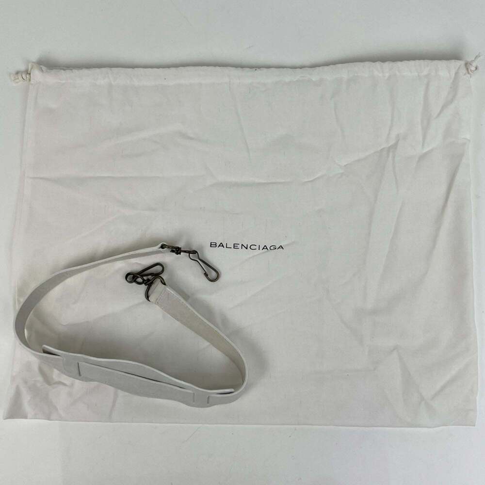 Balenciaga The Box Handbag, 2-Way Shoulder Bag/Handbag, Leather, White, 14569... - Picture 11 of 11